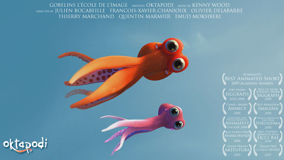 Oktapodi, animated short